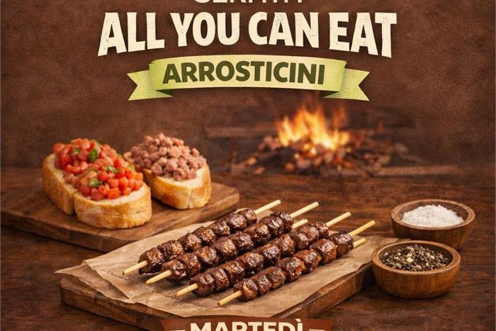 🔥 All You Can Arrosticini 🔥